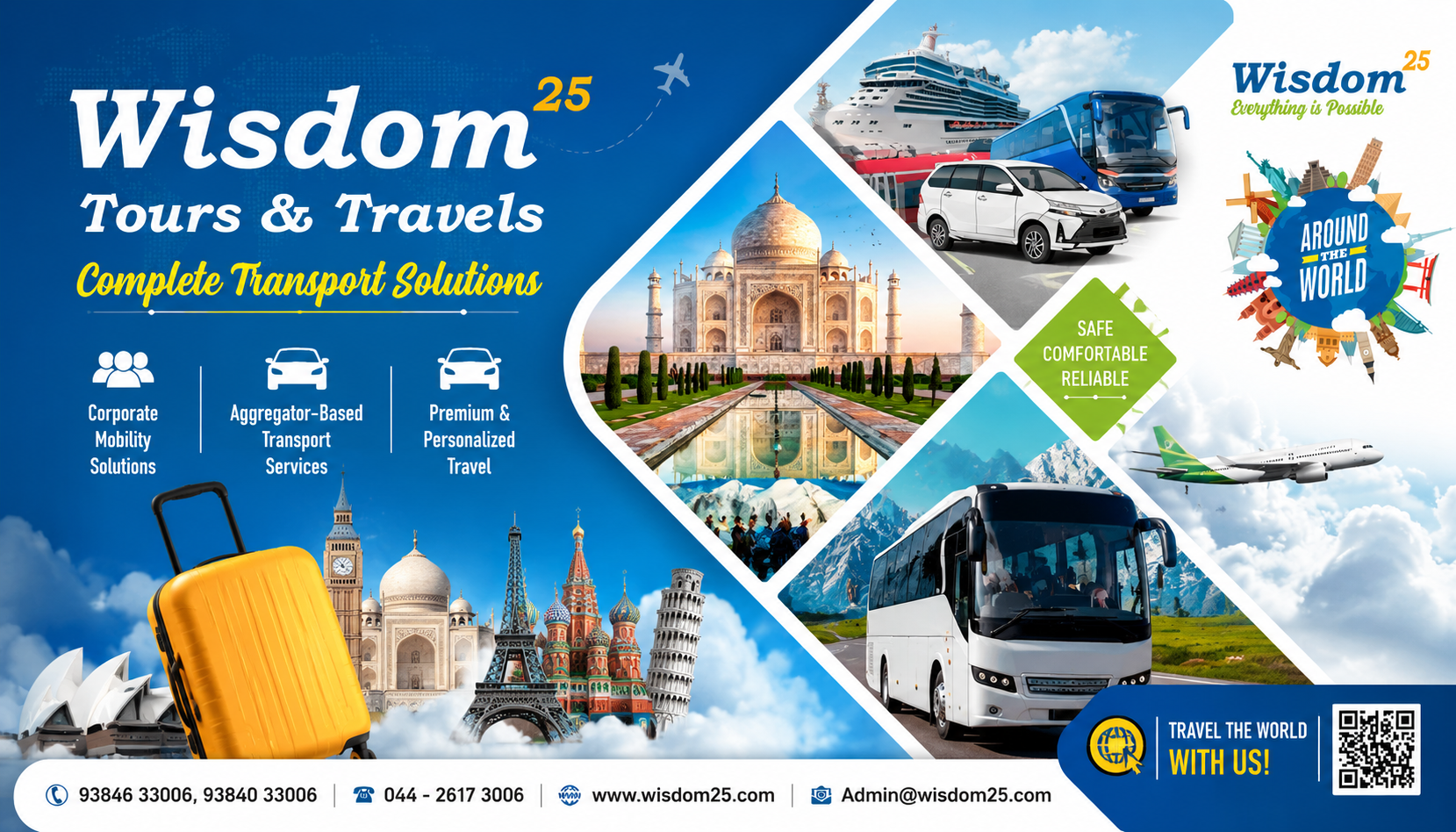 Wisdom25 Tours & Travels - Complete Transport Solutions